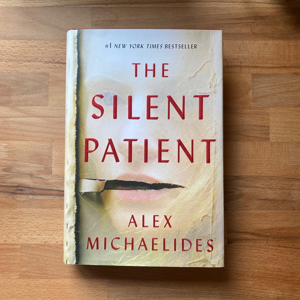 The Silent Patient by Alex Michaelides Hardcover Book